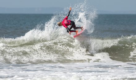 A fantastic day of surfing focused on the Groms