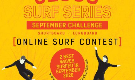 JOIN IN THE JESUS SURF SERIES SEPTEMBER CHALLENGE