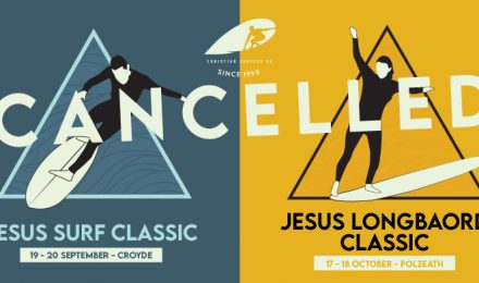 Jesus Surf Series, sadly both contests cancelled