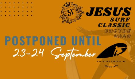 Jesus Surf Classic postponed to 23 & 24 September